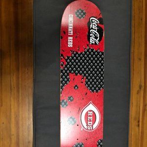 MLB Cincinnati Reds Coca-Cola Skateboard Deck